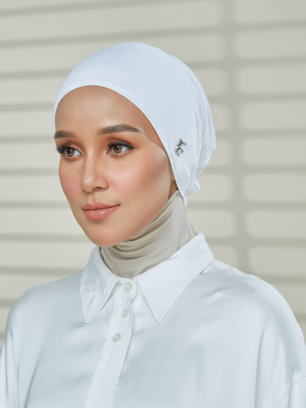 TC Tie Back Inner in White